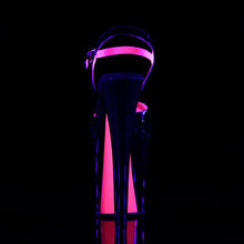 Load image into Gallery viewer, Tacones Pleaser XTREME-809TT Negro Charol Neon
