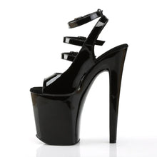 Cargar imagen en el visor de la galería, Tacones Pleaser XTREME-873 Negro Charol
