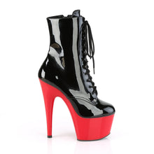 Cargar imagen en el visor de la galería, Botas Pole Dance PLEASER ADORE - NEGRO ROJO BRILLANTE
