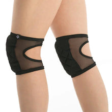 Cargar imagen en el visor de la galería, Rodilleras Poledancerka NEGRAS - NO GRIP - 24/48 HRS
