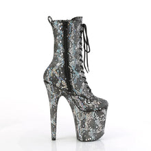 Carregar imagem no visualizador da galeria, Botas de pole dance PLEASER FLAMINGO 1040 SPF GREY SNAKE 
