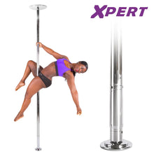 Cargar imagen en el visor de la galería, Barra Pole Dance para casa X-POLE XPERT 45mm Cromada 24-48h | Vive Pole España

