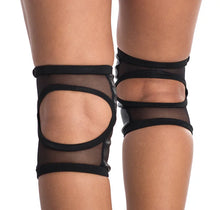 Carregar imagem no visualizador da galeria, Conjunto Poledancerka X High PRETO com joelheiras
