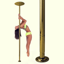 Cargar imagen en el visor de la galería, Barra Pole Dance X-POLE XPERT 40mm o 45mm - VIVE POLE - Oro Titanio
