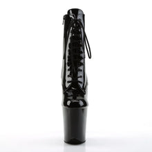 Cargar imagen en el visor de la galería, Botas Pole Dance PLEASER FLAMINGO 1020 - NEGRO BRILLANTE - 24/48HRS - VIVE POLE
