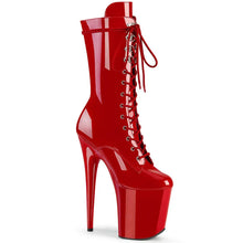Load image into Gallery viewer, Botas Pole Dance PLEASER FLAMINGO - ROJO BRILLANTE - VIVE POLE
