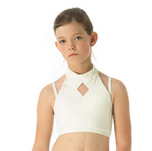 Cargar imagen en el visor de la galería, Conjunto Niña Poledancerka Diamante MARFIL BLANCO - VIVE POLE
