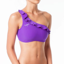 Cargar imagen en el visor de la galería, Top Carmen con volantes Dragonfly

